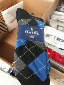 lot 29782 image: mens 3 pair 6 12-12 socks