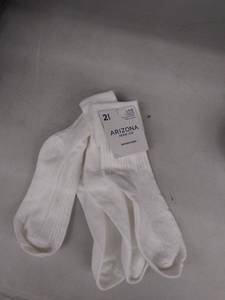 lot 29830 image: 2 pair bobby socks L 4-10