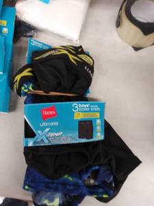 lot 29840 image: boys medium 1012 boxer briefs 3 pack
