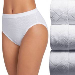 lot 29927 image: Jockey Elance Breathe Cotton French Cut Underwear 3 Pack Underwear 1541, size 6