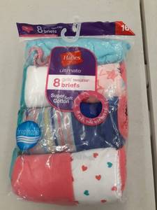 lot 29971 image: 7 girls tagless briefs