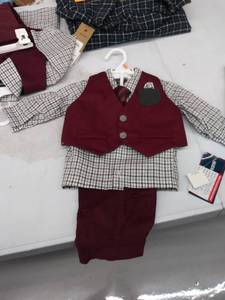 lot 33631 image: boys 69mos suit