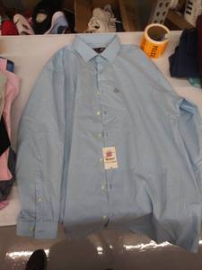 lot 33690 image: mens XL 17-17 12 32-33 long sleeve