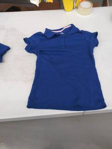 lot 33797 image: girls medium 1012 polo