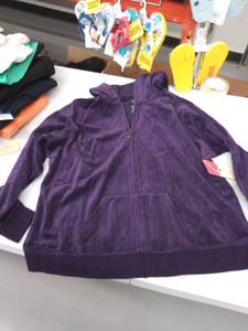 lot 33867 image: womens 0X hoodie jacket