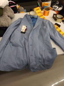 lot 33937 image: mens xl 4648 reg slim fit jacket