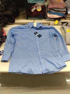 lot 33952 image: Stafford Dress Shirt, Size 17.5, 34-35