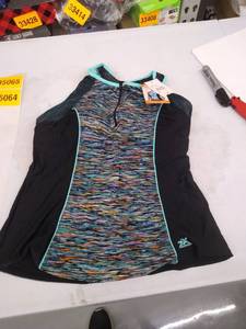 lot 35064 image: Scuba zip tankini Xl