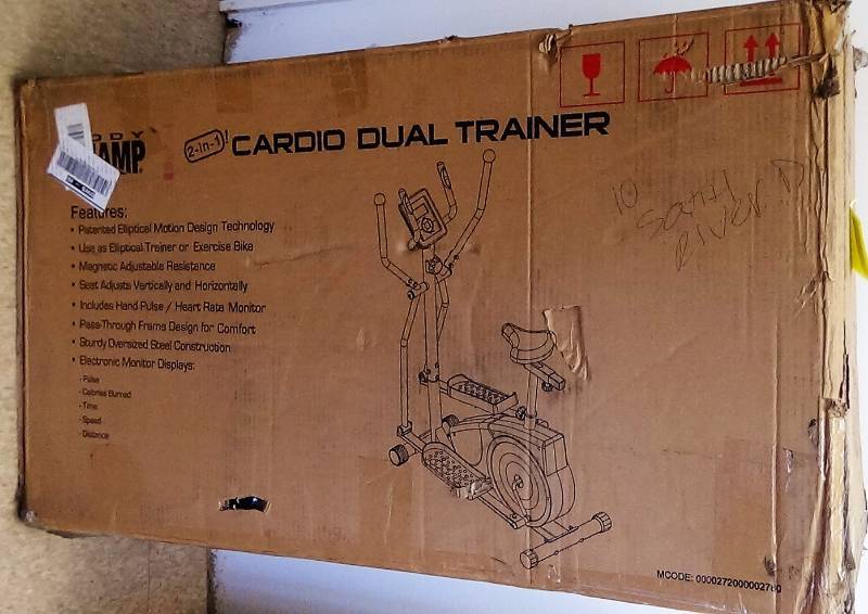 lot 2930 image: Body Champ 2-in-1 Cardio Dual Trainer