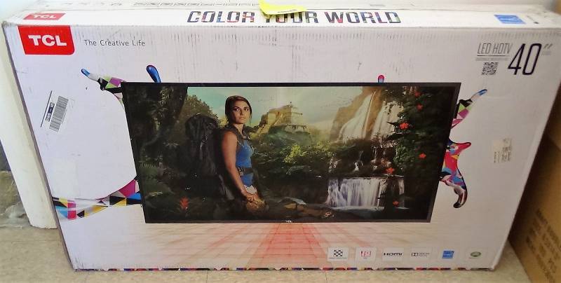 lot 2946 image: TCL  40-Inch 1080p 60Hz LED TV