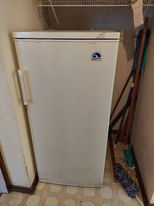 lot 6561 image: Igloo Upright Freezer - Used Very Little