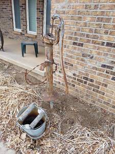 lot 6571 image: Yard Decor Pump
