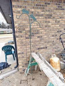 lot 6575 image: 2 Shepards Hooks - 1 Single and 1 Double