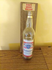 lot 7270 image: Budweiser Bar Decor