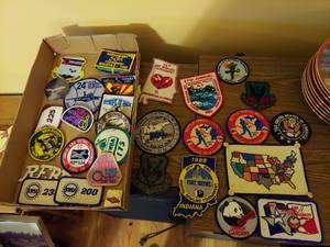 lot 7273 image: Assorted Patches - Military and Bowling