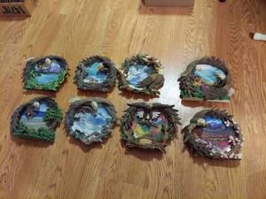 lot 7280 image: 8 Eagle Plates