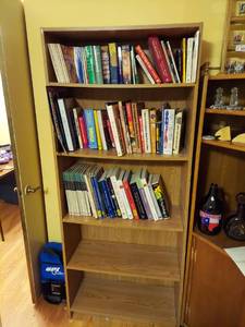 lot 7355 image: Bookshelf and Contents - Books