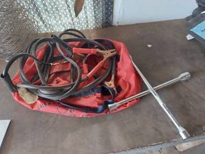 lot 7404 image: Jumper Cables and 4-Way