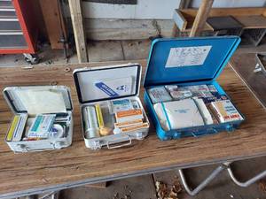 lot 7426 image: 3 First Aid Kits