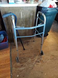 lot 7602 image: Walker and Cane