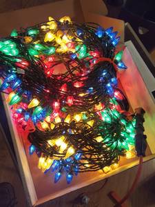 lot 7233 image: holiday lights w timer