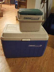 lot 7237 image: 2 Coleman coolers