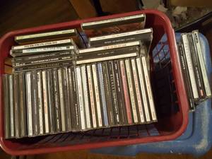 lot 7244 image: Approx. 35 CDs, mostly rock and roll