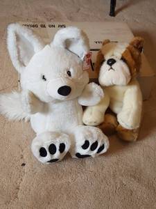 lot 7365 image: Gund & Ganz stuffed animals