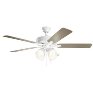 lot 11903 image: Kichler 330016 52 5 Blade Indoor Ceiling Fan