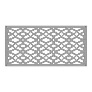 lot 11914 image: Freedom (Common x 24-in x 4-ft Actual 0.3-in x 23.875-in x 3.989-ft) Celtic Clay Vinyl Decorative Screen Panel 3 pcs