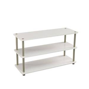 lot 11928 image: ClosetMaid 3-Tier Shoe Org, White