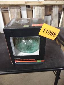 lot 11968 image: portfolio landscape decorative glass lantern