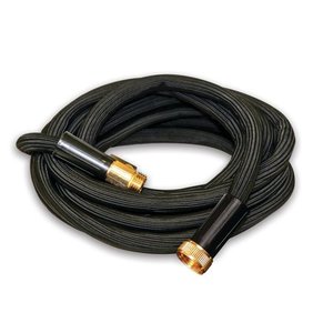 lot 16861 image: As Seen on TV 50 Flexible Extreme Garden Hose Black