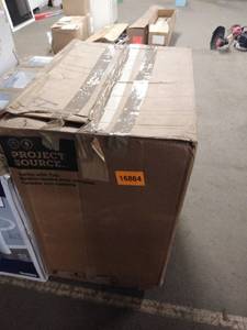 lot 16864 image: project source vanity with no top 24 and half white