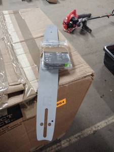 lot 16868 image: husqvarna farm tough blade and 16 inch chain