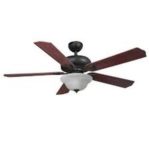 lot 16909 image: harbor breeze 52 inch crosswinds ceiling fan brown 5 fans