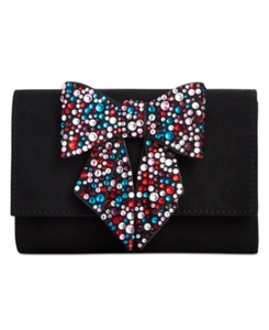 lot 29916 image: Inc Maraa Rhinestone Bow Clutch