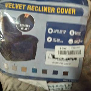 lot 42997 image: Velvet Recliner Cover