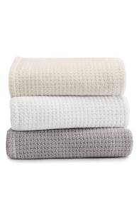 lot 47957 image: Tommy Bahama Bahama Coast Cotton Blanket, Size Queen - White