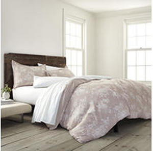 lot 47961 image: Twin Comfort Wash Sienna Linen Duvet Cover Set - EcoPure