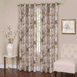 lot 47973 image: Tranquil - Lined Grommet Window Curtain Panel Pair