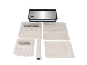 lot 96342 image: FoodSaver FM24350ECR Vacuum Sealer System with Handheld Sealer and Starter Kit & FoodSaver