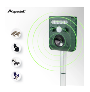 lot 29926 image: Solar Powered Ultrasonic Animal & Bird Repeller