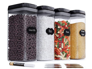 lot 29931 image: Chefs Path - Food Storage Container Set - Set of Four - 3.2L