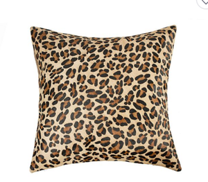 lot 47997 image: 18 Inch Indoor Outdoor Leopard Print Pillow