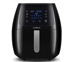 lot 88038 image: Ultrean 5.8 Quart Air Fryer Electric Hot Air Fryers Oilless Cooker
