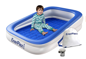 lot 88050 image: EnerPlex - Kids Inflatable Bed With Pump