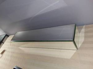 lot 3001 image: Decorative Mirrored Wall Shelf