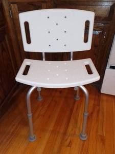 lot 4019 image: Ortho Med Adjustable Shower Chair