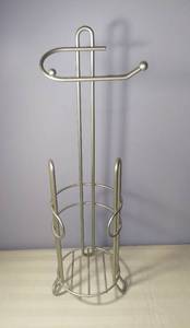 lot 4767 image: Metal Toilet Paper Roll Holder